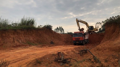 廣東中山火炬新區道路邊坡復綠工程